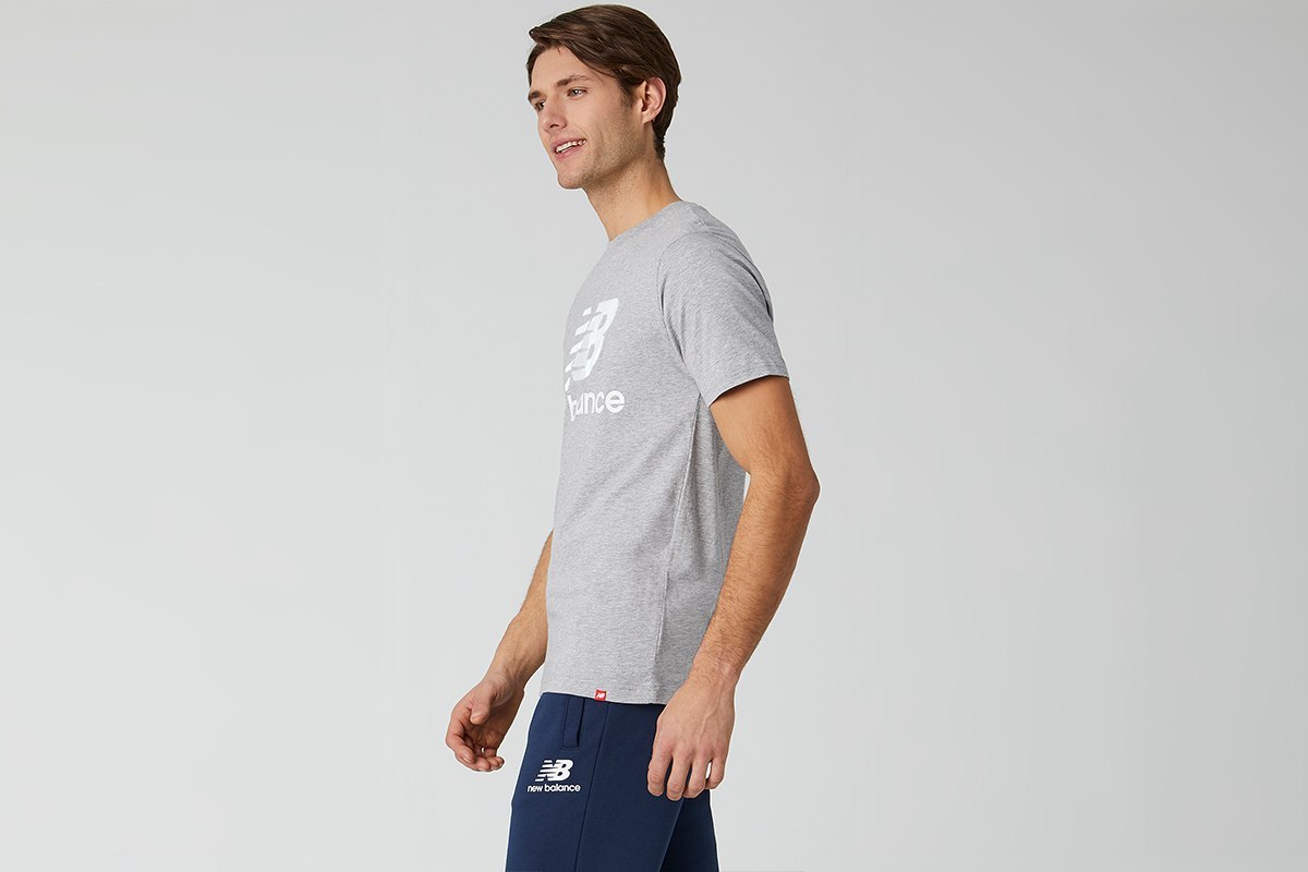 T-shirt męski koszulka New Balance MT01575AG M
