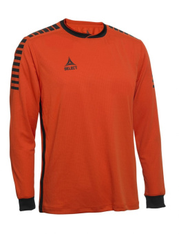 Bluza piłkarska dla bramkarza SELECT Monaco jasnoczerwona rozmiar L