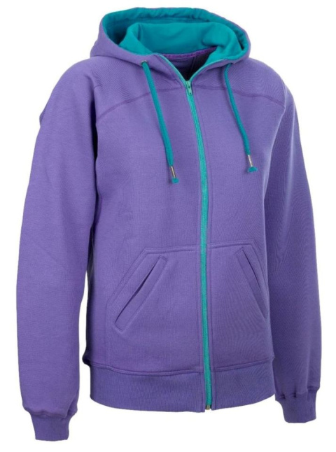 SELECT Bluza ZIP Hoody WILMA W. purple purpurowa damska