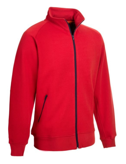 Bluza sportowa rozpinana SELECT William czerwona