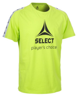 Koszulka T-shirt dla kobiet SELECT Ultimate limonkowa