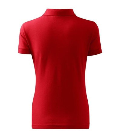 Koszulka polo dla kobiet ADLER pique czerwona