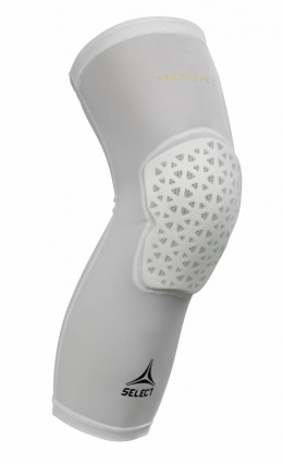 Stabilizator kompresyjny na kolano z ochraniaczem SELECT 6253 biały