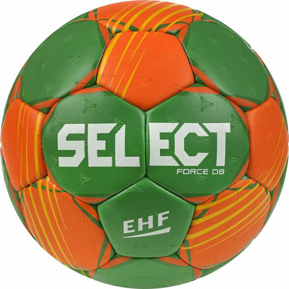 SELECT Piłka Ręczna FORCE DB junior 2 EHF zielono/ pomarańczowa 2022