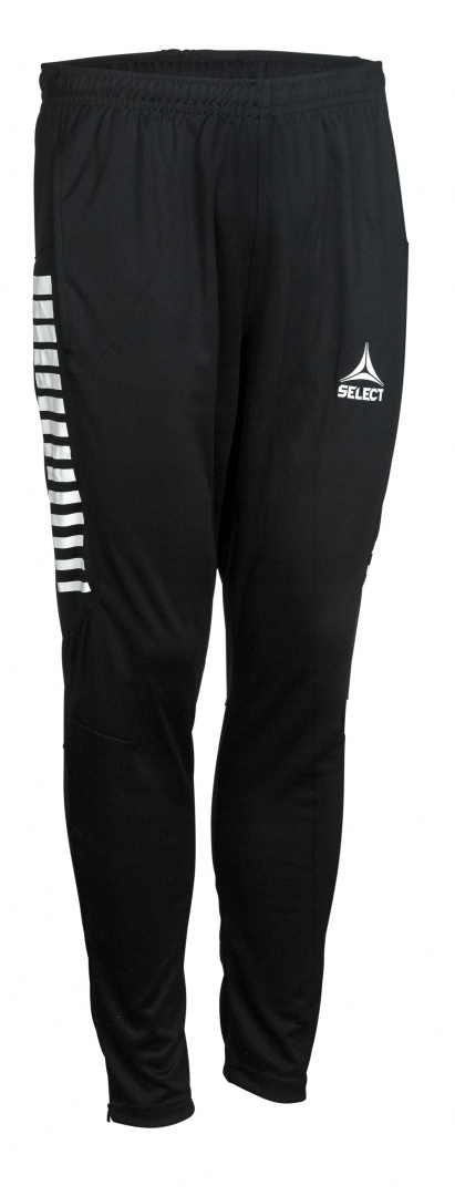 Spodnie piłkarskie treningowe SELECT Spain Slim czarne