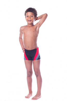 Kąpielówki basenowe dla chłopca SHEPA 034 czarne