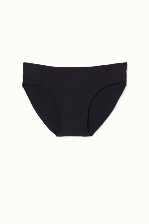 Figi kąpielowe damskie Shepa 091 B1 czarne