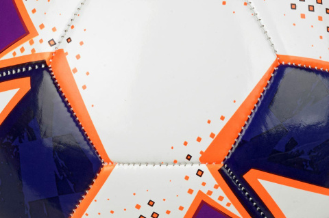 Piłka nożna SELECT Classic biało/purpurowa