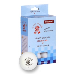 Point piłeczki do ping ponga SMJ Silver 6 szt