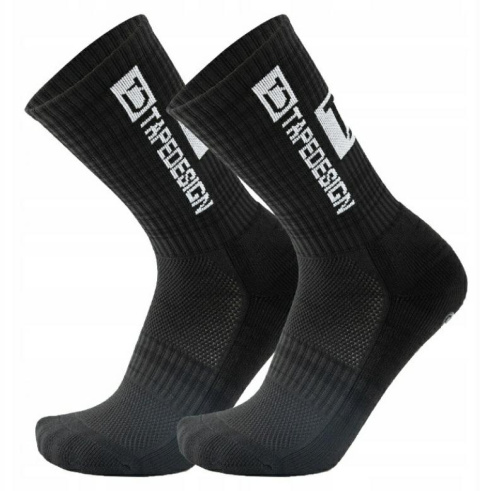 Skarpety antypoślizgowe czarne rozmiar 39-46