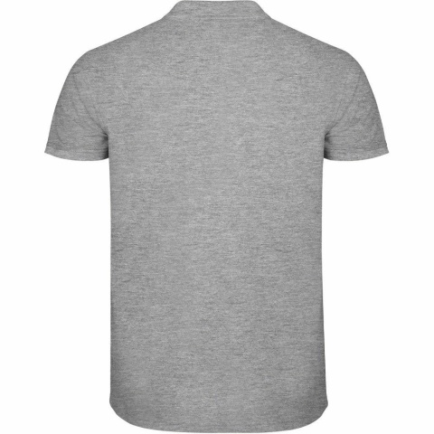 Koszulka POLO z krótkim rękawem szara