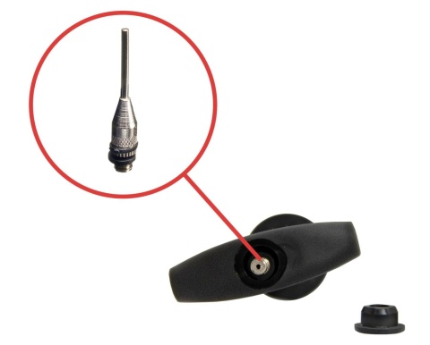 Pompka do pompowania piłek SELECT z wężykiem teleskopowym 26 cm