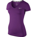 Koszulka Nike PRO SS V-NEC 589370-519-XS FIOLET