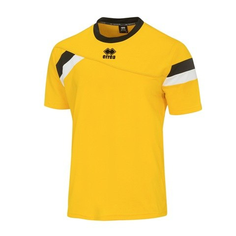 ERREA Koszulka Falkland S/S r. S żółto/ czarno/ biała